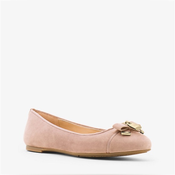 Michael Kors Alice Suede Ballet Flat Size 8 - Picture 2 of 11